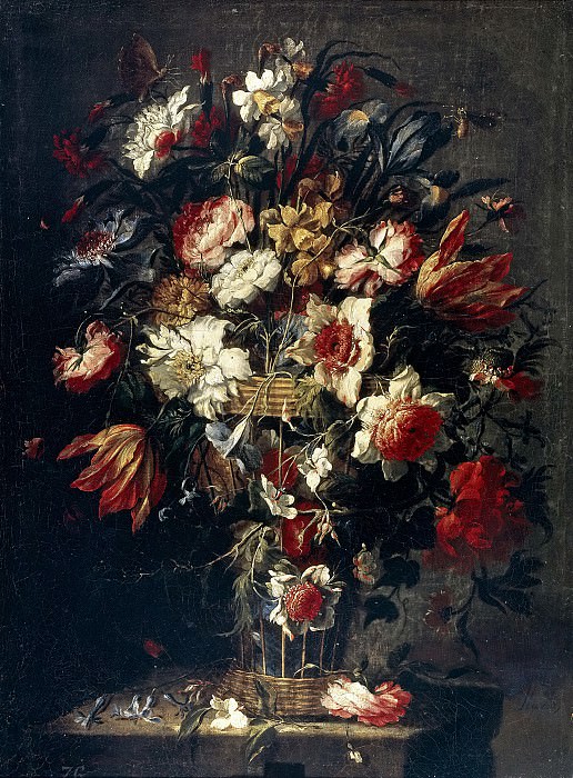 Ареллано, Хуан де -- Цветы в вазе. Часть 2 Музей Прадо