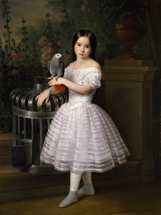 Esquivel y Suárez de Urbina, Antonio María -- Rafaela Flores Calderón, niña. Part 2 Prado Museum