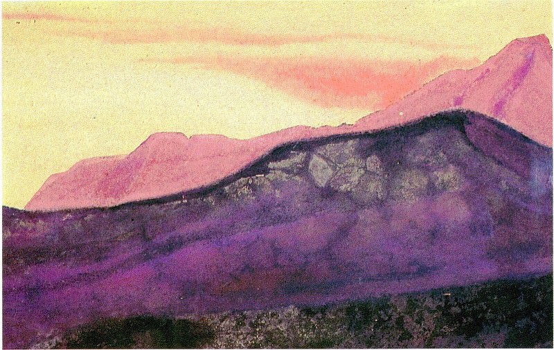 The Himalayas (Etude) (33). Roerich N.K. (Part 1)