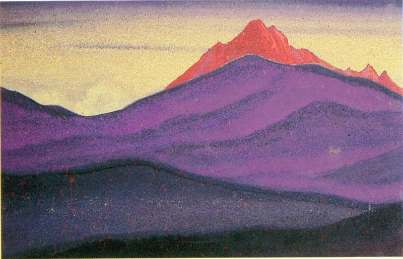 The Himalayas (Etude) (16). Roerich N.K. (Part 1)