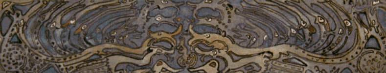 Reptiles (sketch ornamental frieze for enclosure). Roerich N.K. (Part 1)