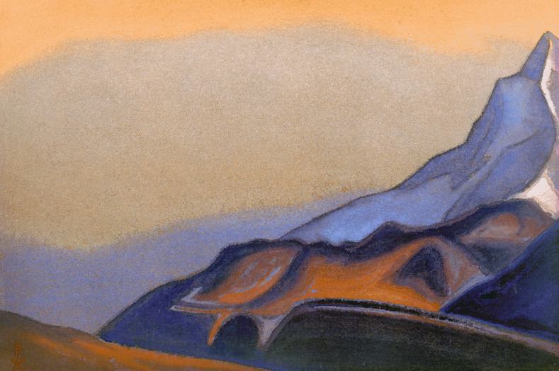 The Himalayas # 132 The Birth of Color. Roerich N.K. (Part 6)