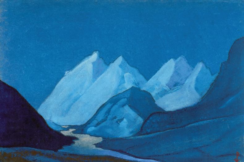 Lahul # 16 Lahul (B moonlight). Roerich N.K. (Part 6)