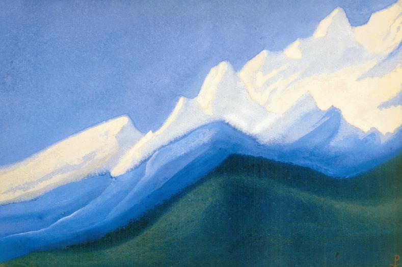 The Himalayas # 126 The First Rays of the Dawn. Roerich N.K. (Part 6)
