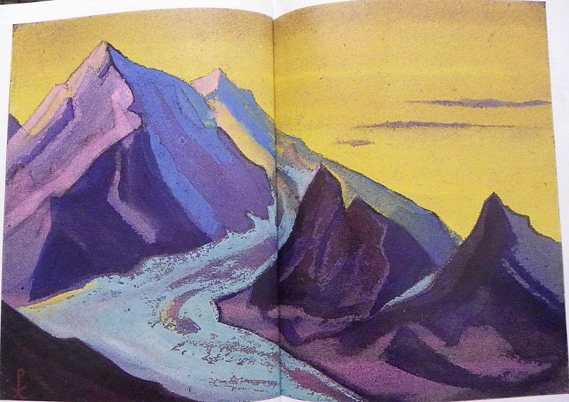 The Himalayas # 153. Roerich N.K. (Part 6)