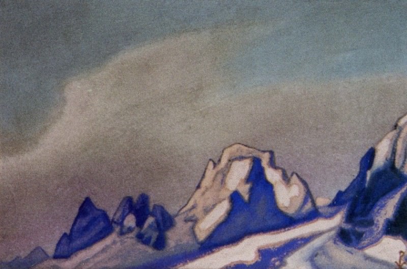 # 7 Himalayas Himalayas. Pink vertex. Roerich N.K. (Part 6)