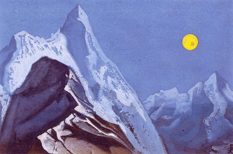 The Himalayas # 164. Roerich N.K. (Part 6)