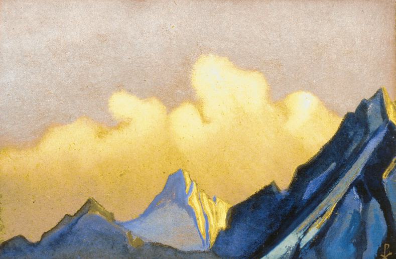 Himalayas # 5 Lilac vys. Roerich N.K. (Part 6)