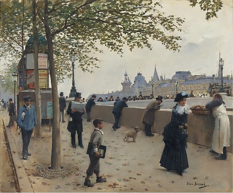 Jean Beraud - Le Pont Neuf. Картины с аукционов Sotheby’s