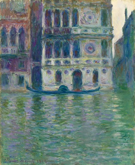 Claude Monet - Dario Palace, Venice, 1908. Sotheby’s