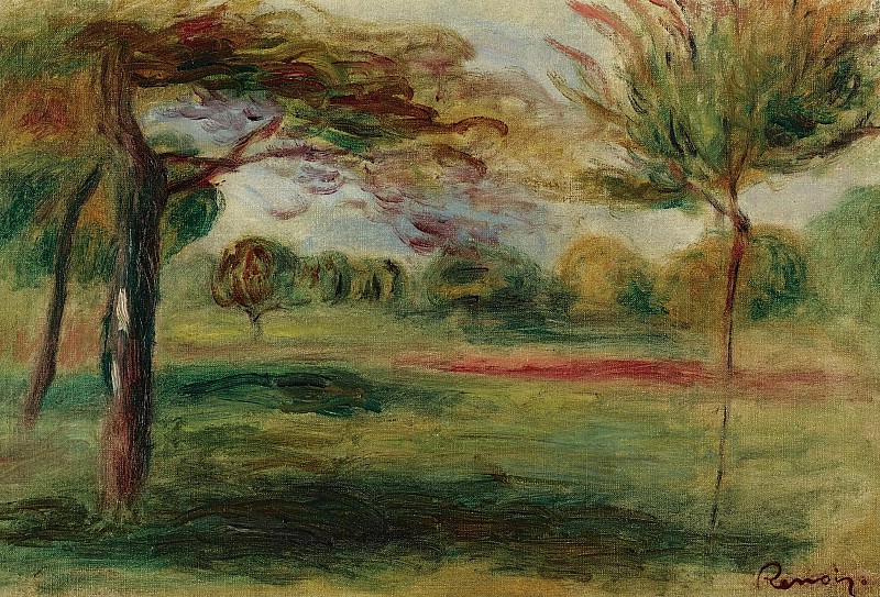Pierre Auguste Renoir - Landscape 02. Sotheby’s