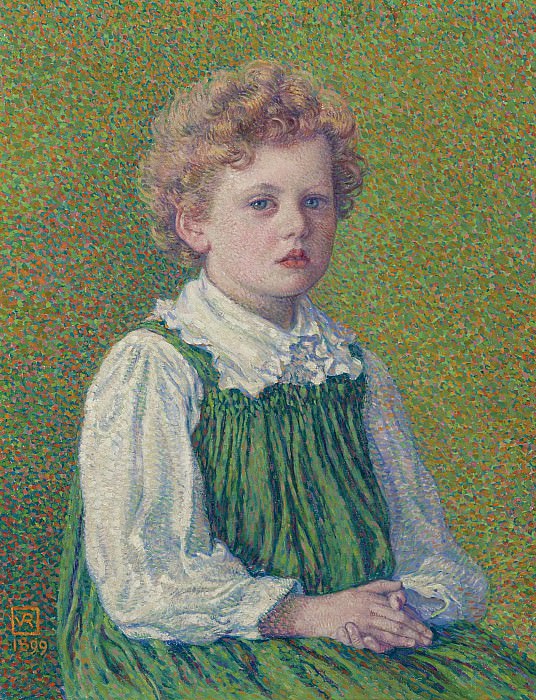 Theo van Rysselberghe - Margery, 1899. Картины с аукционов Sotheby’s
