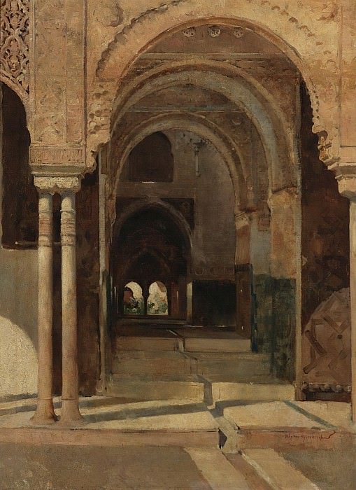 Theo van Rysselberghe - LAlhambra, 1884. Картины с аукционов Sotheby’s
