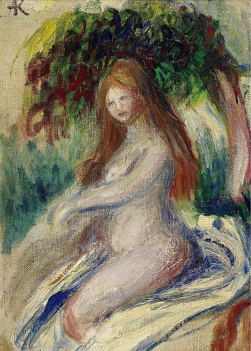 Pierre Auguste Renoir - Bather. Sotheby’s