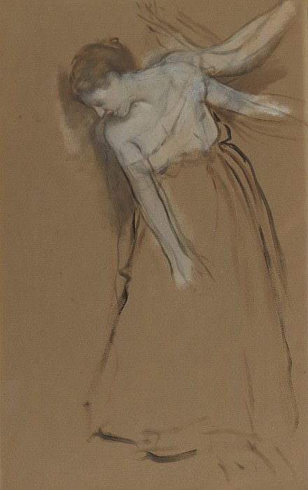 Edgar Degas - Woman Standing, 1867-68. Sotheby’s