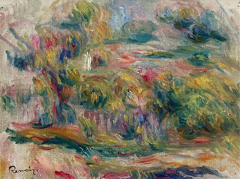 Pierre Auguste Renoir - Landscape, 1919. Sotheby’s