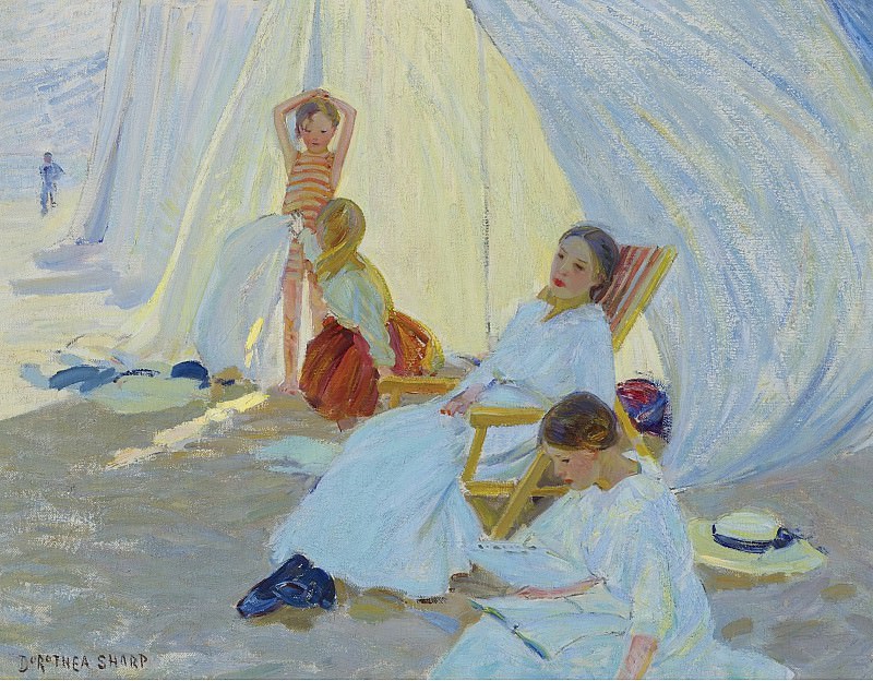 Dorothea Sharp - A Day at the Sea. Sotheby’s