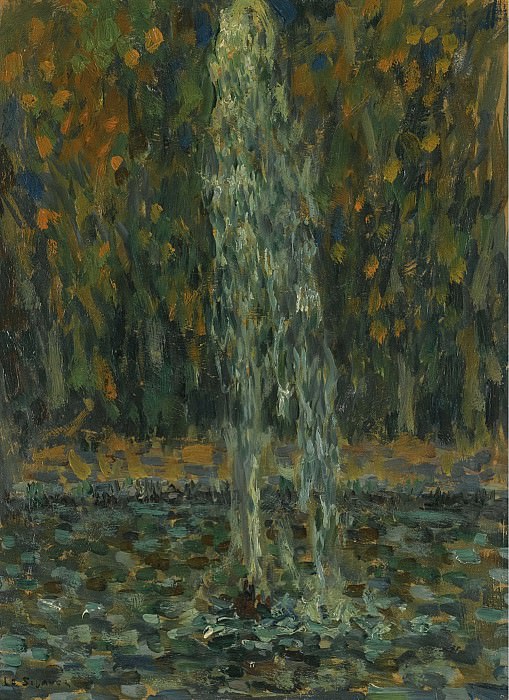 Henri Le Sidaner - Water Jet, 1925. Картины с аукционов Sotheby’s