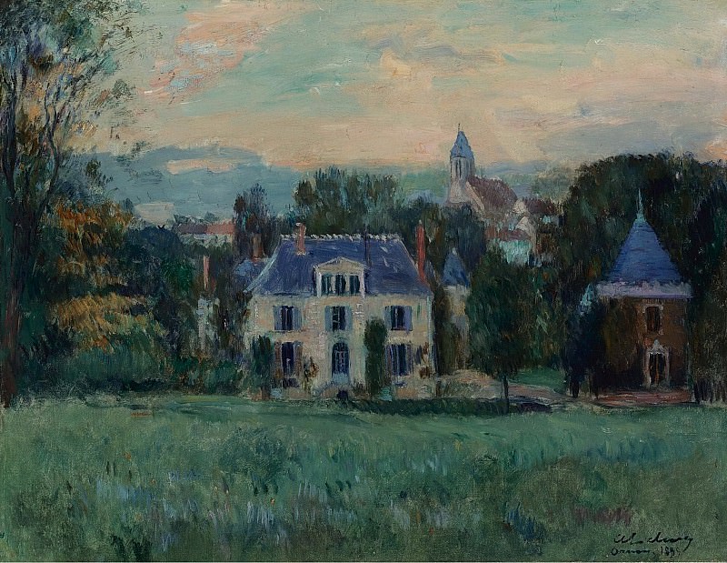 Albert Lebourg - The House of Paulin, 1899. Sotheby’s