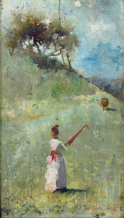 Charles Conder - The Fatal Colors, 1888. Картины с аукционов Sotheby’s