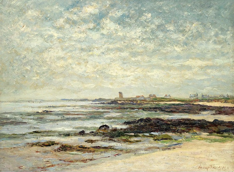 Maxime Maufra - Sea Basin, the Bay of Quiberon, 1910. Картины с аукционов Sotheby’s