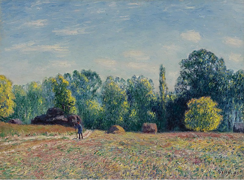 Alfred Sisley - Edge of the Forest, 1895. Sotheby’s