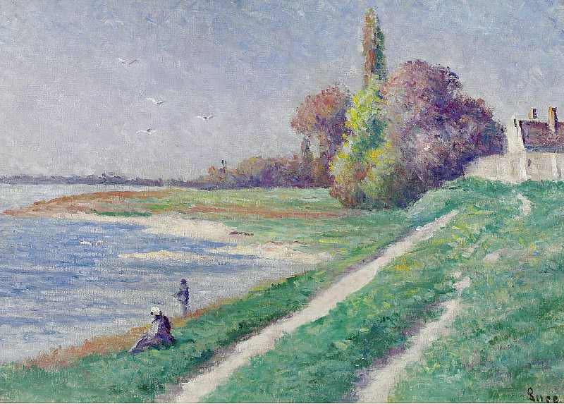 Maximilien Luce - The Estuary of Trieux 02. Sotheby’s