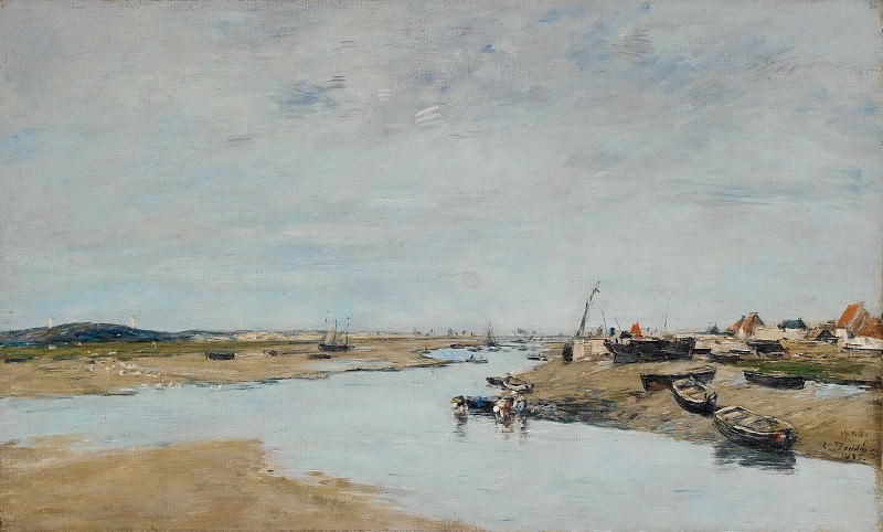 Eugene Boudin - Etaples, 1886. Sotheby’s