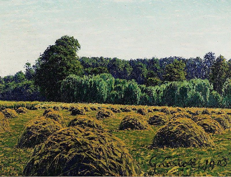 Gustave Cariot - Haystacks, 1903. Sotheby’s