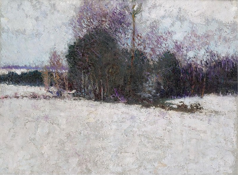 Roderic OConnor - Snowy Landscape. Картины с аукционов Sotheby’s