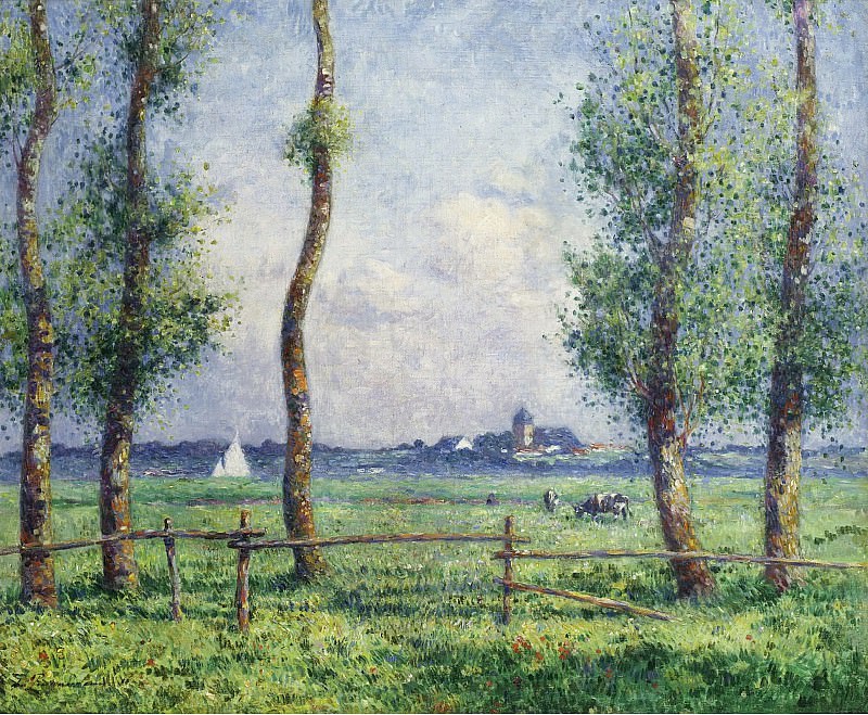 Ferdinand du Puigaudeau - Landscape of the Sea Bank, 1911. Sotheby’s