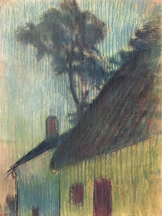 Edgar Degas - The Village Corner, 1895-98. Sotheby’s