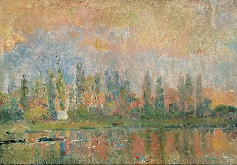Albert Lebourg - View of the Seine, 1902. Картины с аукционов Sotheby’s