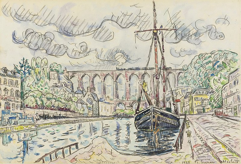 Paul Signac - Morlaix, 1927. Sotheby’s