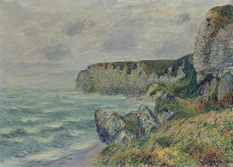 Gustave Loiseau - The Cliffs of Saint-Jouin, 1908 01. Sotheby’s