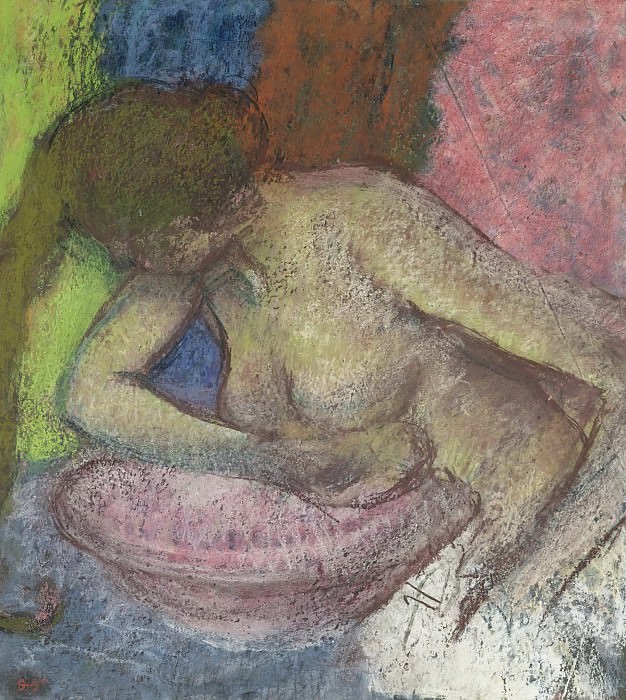 Edgar Degas - Woman by the Toilette, 1897. Sotheby’s