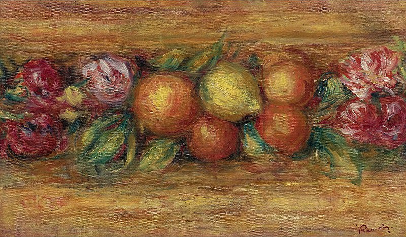 Pierre Auguste Renoir - Garland of Fruits and Flowers, 1915. Картины с аукционов Sotheby’s