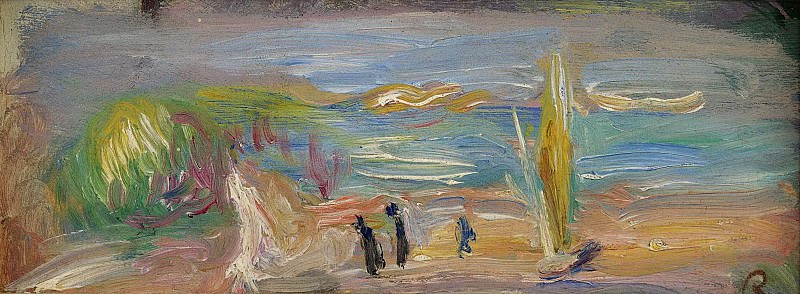 Pierre Auguste Renoir - Seaside Landscape. Sotheby’s