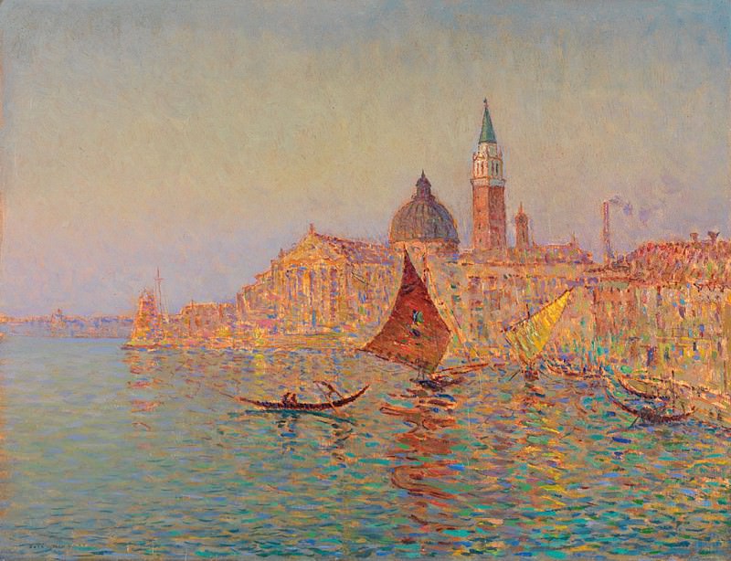 JosГ© MINGRET Venice вЂ“ San Giorgio Maggiore 90031 121. часть 3 - европейского искусства Европейская живопись