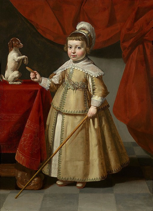 Jan van Bijlert Portrait of a young boy 27961 20. часть 3 -- European art Европейская живопись