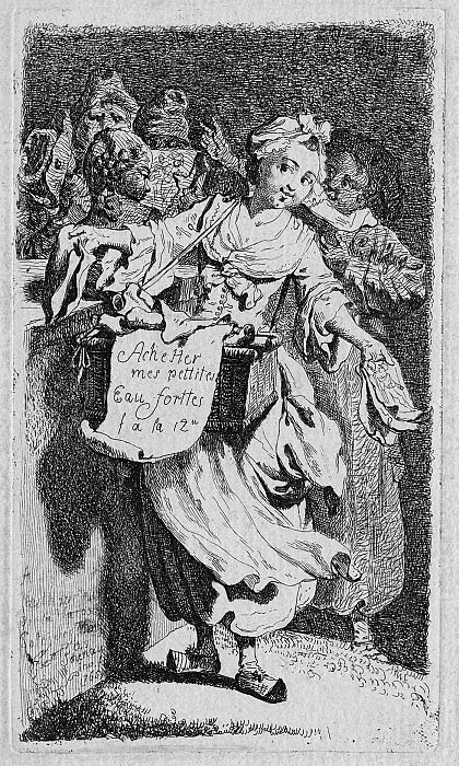 Johann Eleazar Zeissig called Schenau Children Playing at Being Grown Ups 1765 122560 1124. часть 3 -- European art Европейская живопись