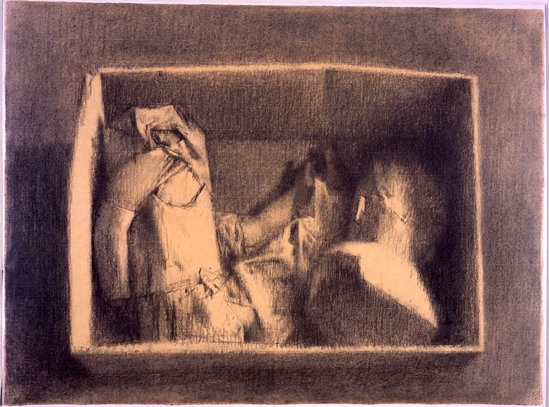 John Sergeant Broken Doll in a Box 11628 172. часть 3 -- European art Европейская живопись