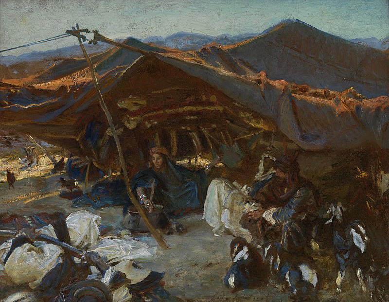 JOHN SINGER SARGENT Bedouin Encampment 51459 1184. часть 3 -- European art Европейская живопись