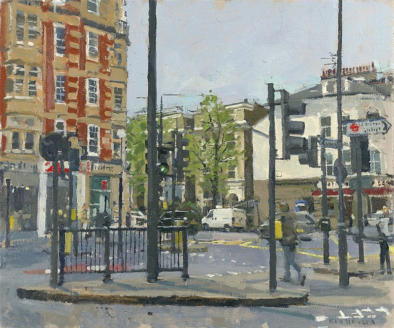 Ken Howard Spring in West London 07 98979 20. часть 3 - европейского искусства Европейская живопись