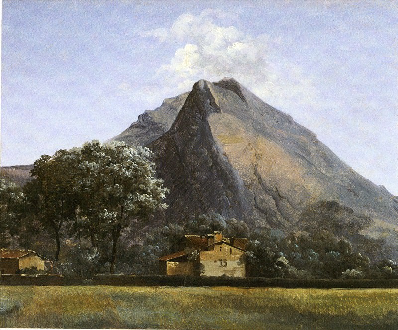 JEAN BRIANT Mount Etna with a view of the Monte Rosso 49999 1765. часть 3 -- European art Европейская живопись