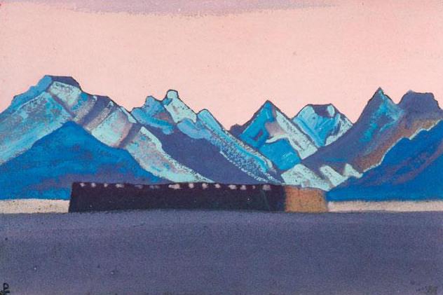 Kurul. China border # 239. Roerich N.K. (Part 4)