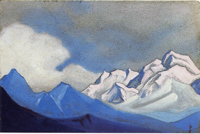 Himalayas # 80, Roerich N.K. (Part 4)