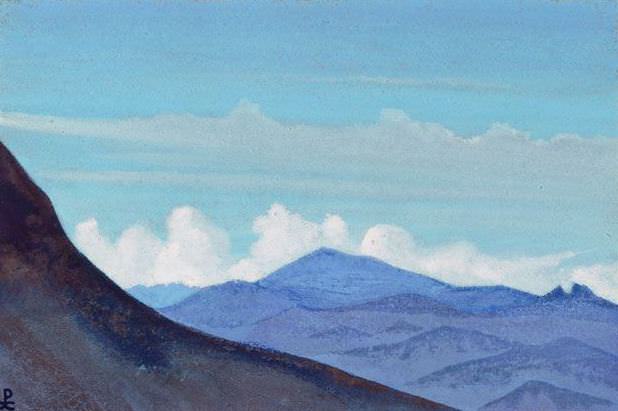 Himalayas # 79 clubs cloud. Roerich N.K. (Part 4)