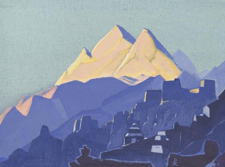 Mountain abode. Roerich N.K. (Part 4)