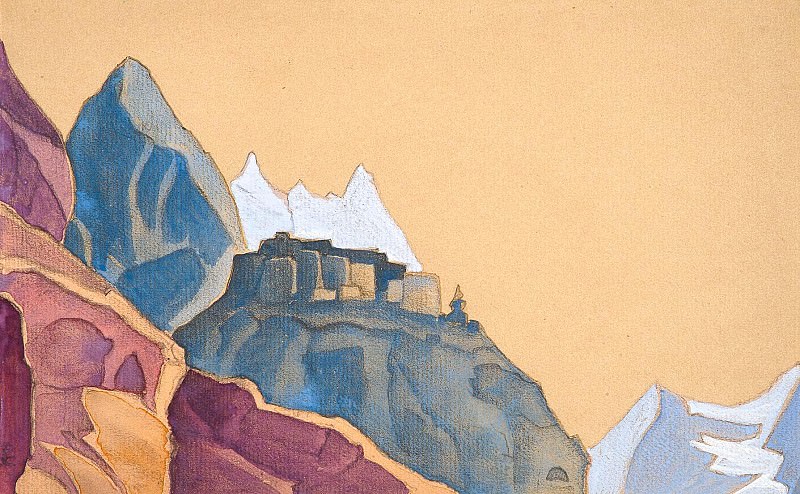 Kardang. Album leaf # 55. Roerich N.K. (Part 4)